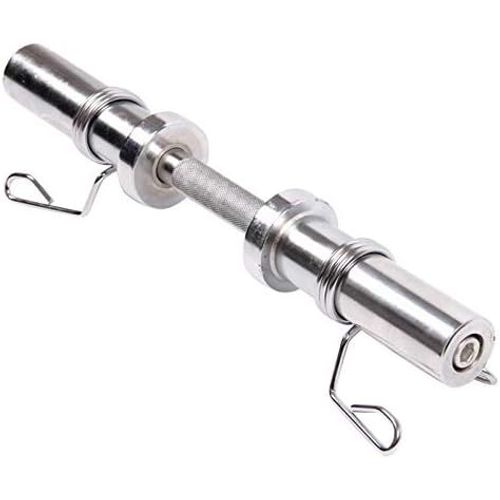 1 Barre D'haltère De 5,1 Cm Pour Haltères De 5,1 Cm Avec Clips