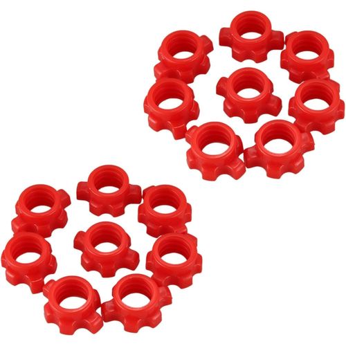 Écrou D'haltère 16 Pièces Séries, Écrou De Tige D'haltère, Colliers Pour Barres D'haltères Longs Accessoires De De Formation