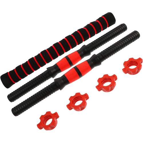 1 Jeu Barre D'haltères L'entraînement En Force Poids Pour Gym À Domicile Cloches Barre D'entraînement D'haltères Barre D'haltère De Musculation Total Faire Levier Levage Rester Pvc