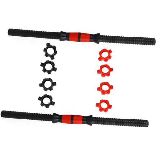 Tige De Rechange Pour Haltères Barre D'haltère Poignées Filetées Pour Haltères Lester Accessoires Salle De Sport Barre De Connexion Haltère Bielle D'haltère Rouge