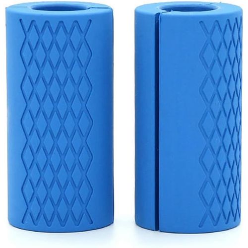 Lot De 2 Poignées De Barre De Gym En Silicone Pour Barres D'haltères Et Poignées D'haltères, Poignées Épaisses Pour Haltérophilie