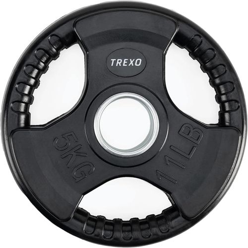 Disque De Charge Avec Poignées En Fonte Pour Haltères Longs - Durable - Ergonomique - Fitness - Musculation - Crossfit