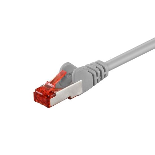 ChenQuanSarl-Câble Réseau Cat 6 Câble Lan Pour Gigabit Ethernet S-Ftp, 30M, Gris, 1