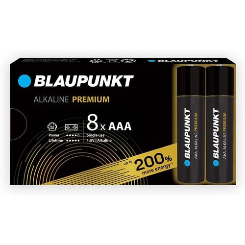 Chenquansarl-Aaa Piles Alcalines Premium, Paquet De 8, Idéales Pour Les Contrôleurs De Jeux Et Les Jouets, Lr03bpr/8cb