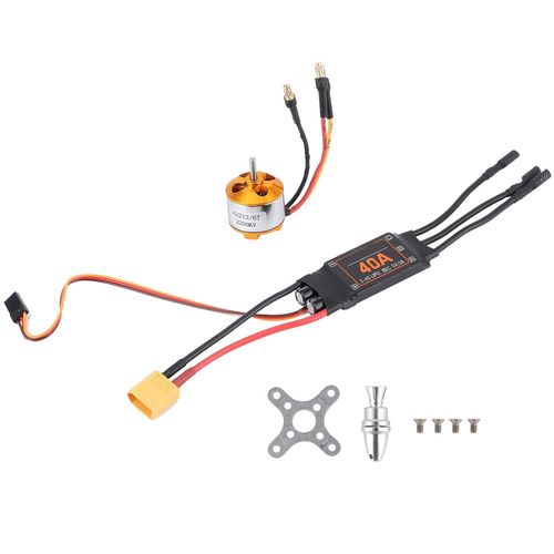 Cloudds_2212 2200kv Moteur+40a Brushless Esc Set,M¿¿Tal+Composants ¿¿Lectroniques Xt60 Motor Esc Set Accessoires Pour Rc Drone Helicopter Fpv Mod¿¿Le,Accessoires Pour L'a¿¿Romod¿¿Lisme-Vbestlife