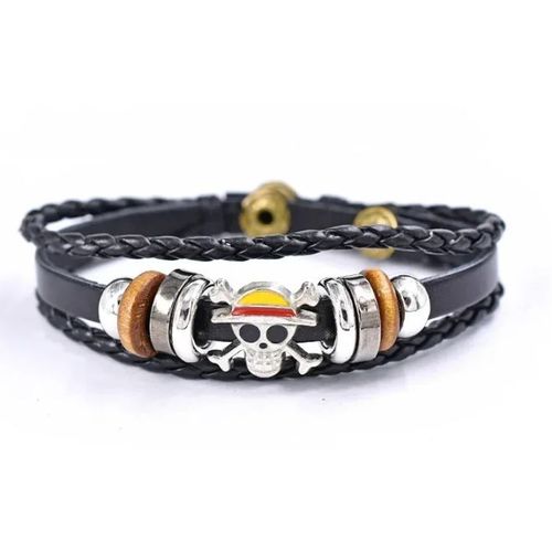 Bracelet Cuir Pu Luffy Cosplay - Taille 22cm