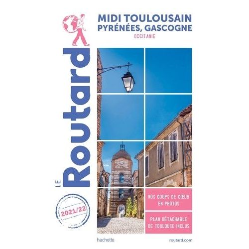 Midi Toulousain, Pyrénées, Gasgogne (Occitanie) (1 Plan Détachable)