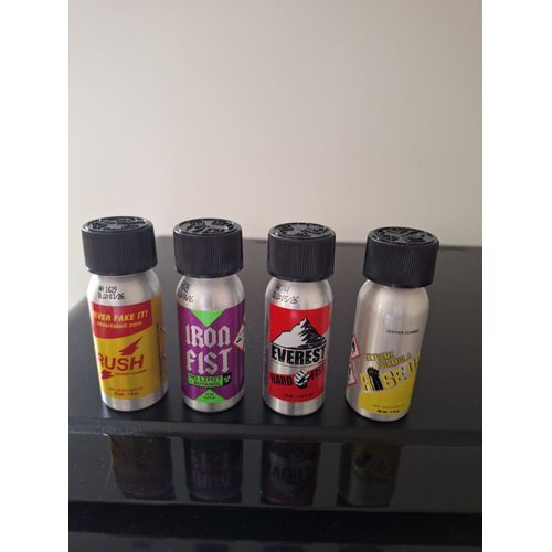 Poppers Rush Pocket - Iron Fist No Limit - Everest Hard Fist - Rise Up Extreme