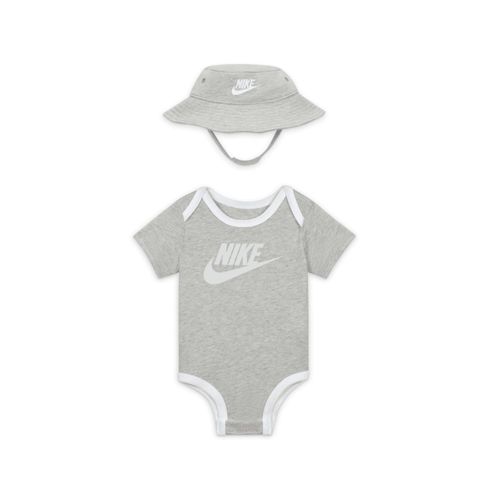 Ensemble Body Et Bob Nike Pour Bébé - Gris - 0-6m
