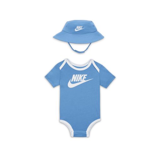 Ensemble Body Et Bob Nike Pour Bébé - Bleu - 0-6m