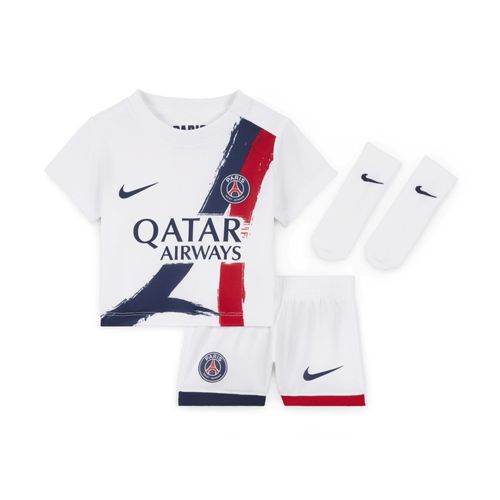 Ensemble 3 Pièces Replica Nike Football Paris Saint-Germain 2024 Stadium Extérieur Pour Bébé Et Tout-Petit - Blanc - 12-18m