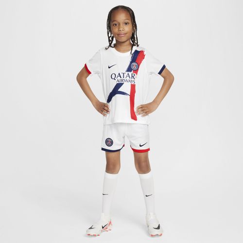 Ensemble 3 Pièces Replica Nike Football Paris Saint-Germain 2024/25 Stadium Extérieur Pour Enfant - Blanc - M