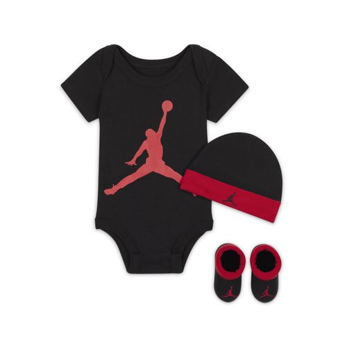 Ensemble Trois Pièces Jordan Pour Bébé - Noir - 0-6m