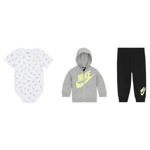 Ensemble Trois Pièces Avec Pantalon Just Do It Nike Pour Bébé - Noir - 0-3m