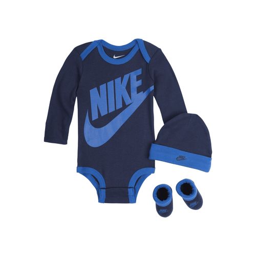 Ensemble Trois Pièces Nike Pour Bébé (0 - 6 Mois) - Bleu - 6-12m