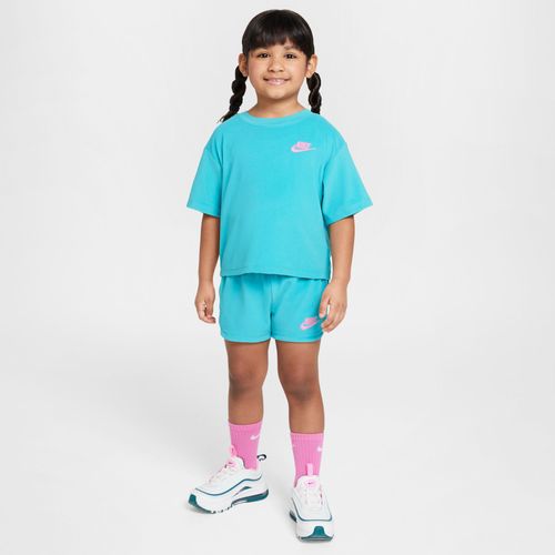 Ensemble Deux Pièces En Molleton « Let's Roll » Nike Pour Enfant - Vert - 6