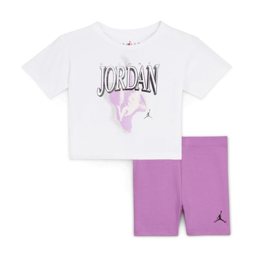 Ensemble Deux Pièces Avec Cycliste Retro 1984 Jordan Pour Bébé (12-24 Mois) - Pourpre - 24m