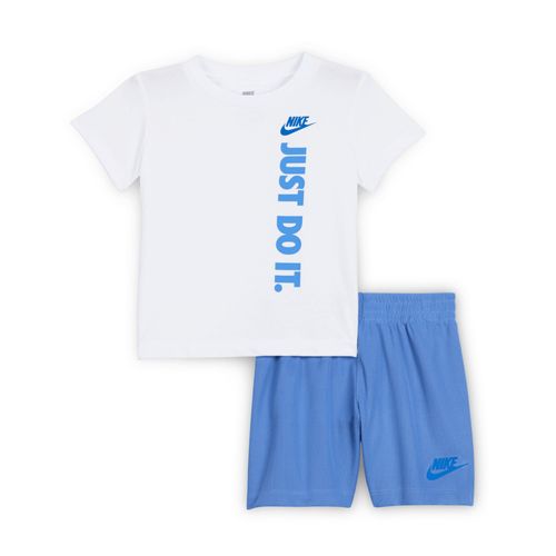 Ensemble Short Et T-Shirt À Motif Nike Pour Bébé (12 - 24 Mois) - Bleu - 18m