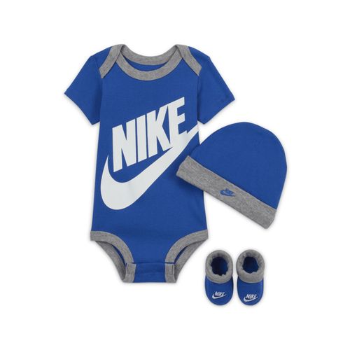 Ensemble Trois Pièces Nike Pour Bébé (0 - 6 Mois) - Bleu - 0-6m
