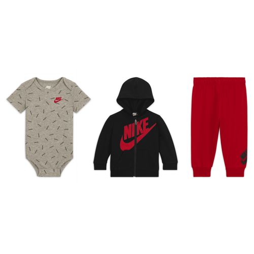 Ensemble Trois Pièces Avec Pantalon Just Do It Nike Pour Bébé - Multicolore - 0-3m