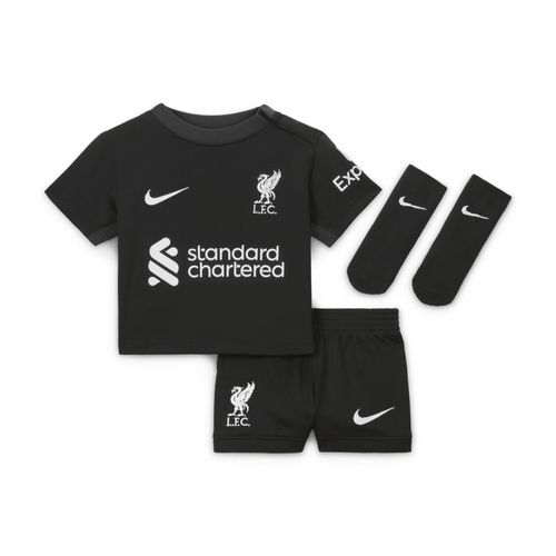 Ensemble 3 Pièces Replica Nike Football Liverpool Fc 2024/25 Stadium Extérieur Pour Bébé Et Tout-Petit - Vert - 3-6m