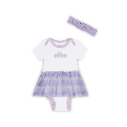 Ensemble Deux Pièces Avec Tutu Sunny Swoosh Nike Pour Bébé - Pourpre - 6-12m