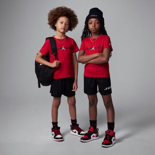 Ensemble Deux Pièces Avec Short En Mesh Baseline Jordan Pour Enfant - Noir - 6