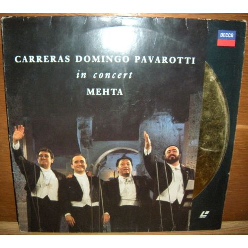 Carreras Domingo Pavarotti - Laser Disc