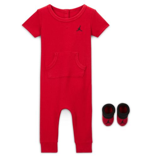 Ensemble 2 Pièces Avec Combinaison Manches Courtes Jordan Essential Pour Bébé - Rouge - 0-6m