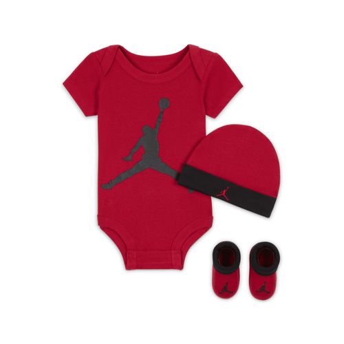 Ensemble Trois Pièces Jordan Pour Bébé - Rouge - 0-6m
