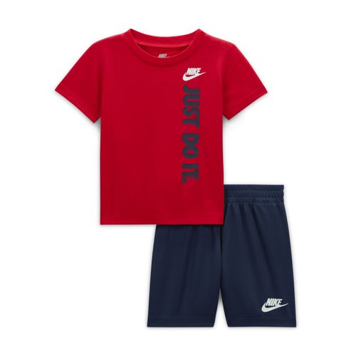 Ensemble Short Et T-Shirt À Motif Nike Pour Bébé (12 - 24 Mois) - Bleu - 18m