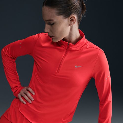 Haut De Running À 1/4 De Zip Anti-Uv Dri-Fit Nike Swift Pour Femme - Rouge - M (Fr 42-44)