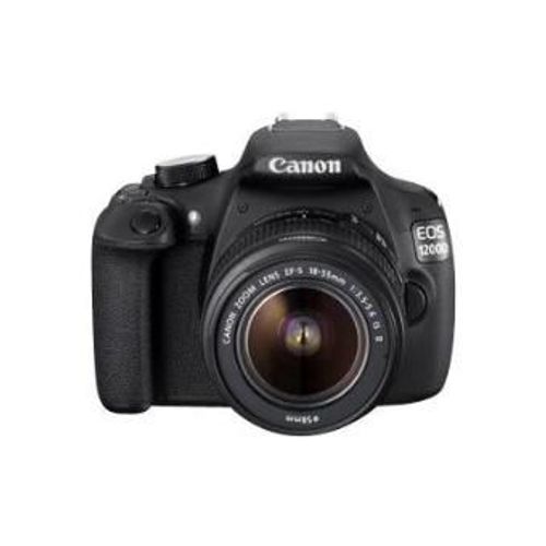 CANON EOS 1200D REFLEX 18 MPIX NOIR + OBJECTIF 18-135 MM NOIR