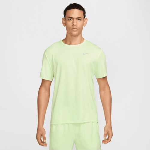 Haut De Running À Manches Courtes Dri-Fit Uv Nike Miler Pour Homme - Jaune - L