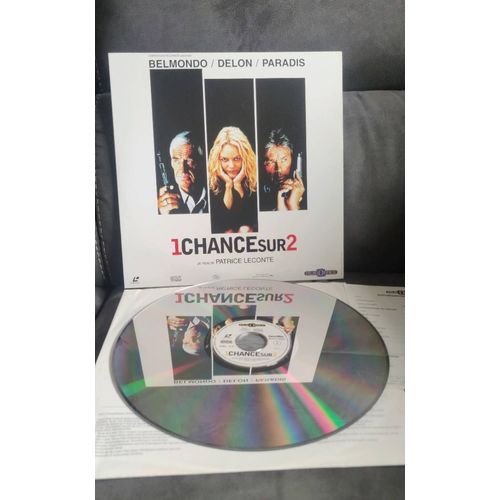 Laserdisc Pal Ld Belmondo Delon Paradis 1 Chance Sur 2