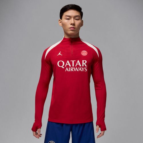 Haut D'entraînement De Foot En Maille Jordan Dri-Fit Adv Paris Saint-Germain Strike Elite 4e Tenue Pour Homme - Rouge - S