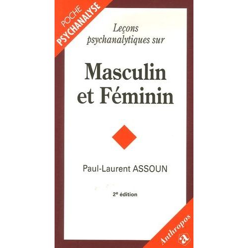 Leçons Psychanalytiques Sur Masculin Et Féminin
