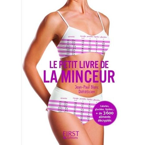Le Petit Livre De La Minceur - Les Calories Des Aliments Du Quotidien