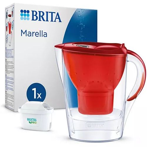 Carafe Filtrante Marella - Rouge Brita