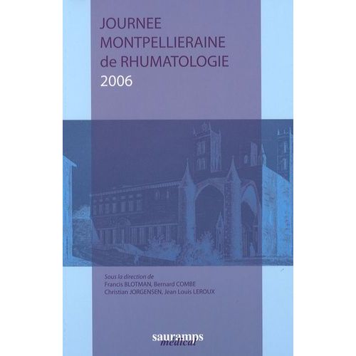 Journée Montpelliéraine De Rhumatologie