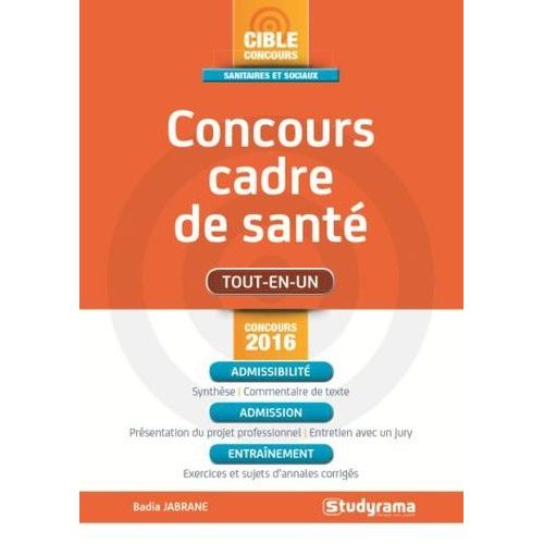 Concours Cadre De Santé