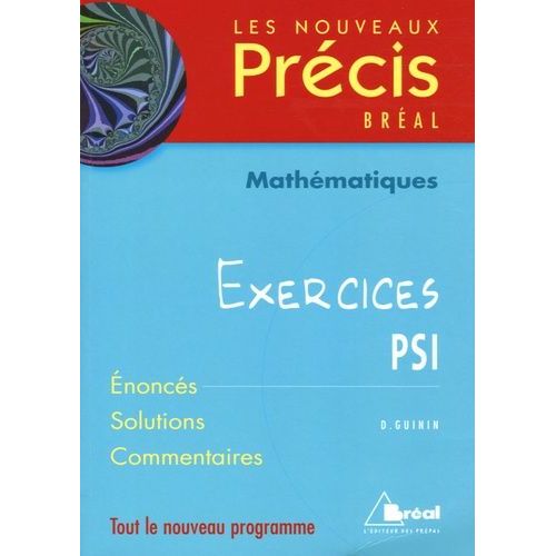 Mathématiques Psi - Exercices