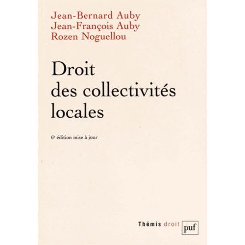 Droit Des Collectivités Locales