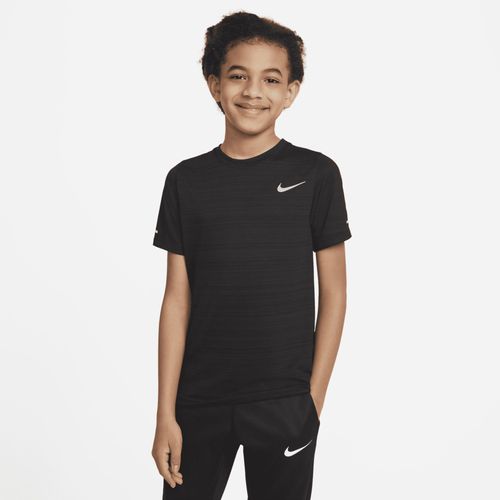 Haut De Training Nike Dri-Fit Miler Pour Ado (Garçon) - Noir - L
