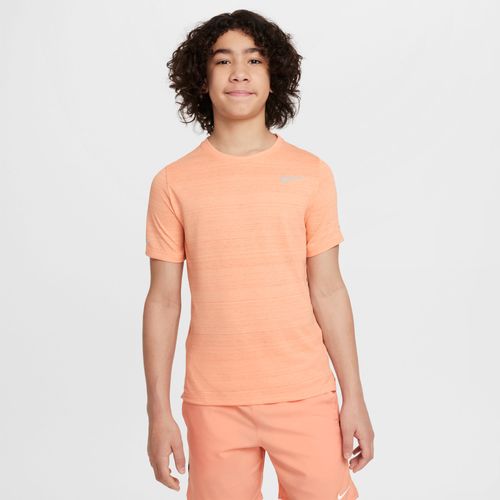 Haut De Training Nike Dri-Fit Miler Pour Ado (Garçon) - Orange - L