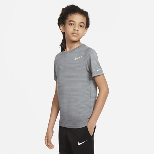 Haut De Training Nike Dri-Fit Miler Pour Ado (Garçon) - Gris - M