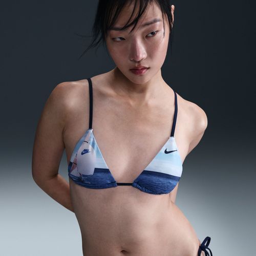 Haut De Bikini Triangle Nike Swim Sailboat Pour Femme - Multicolore - L (Fr 46-48)