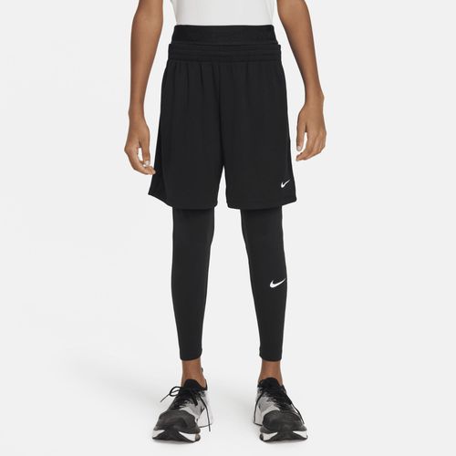 Legging Nike Pro Dri-Fit Pour Ado (Garçon) - Noir - L