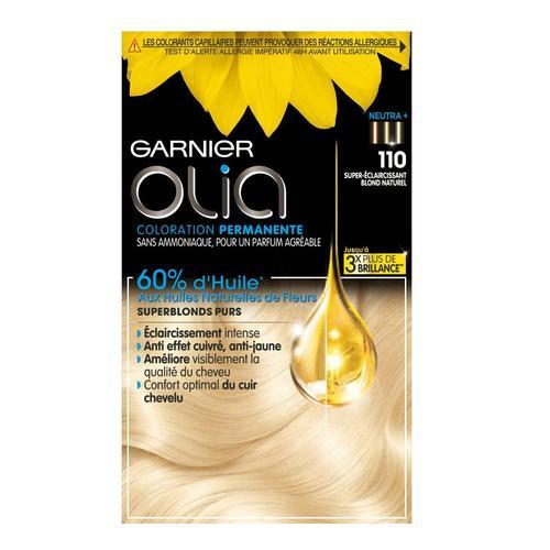 Coloration Cheveux Garnier Olia Colaration Permanente 110 Super Eclair Blond Natur 