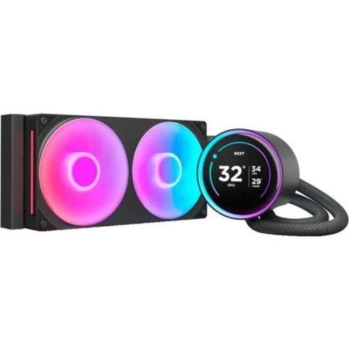 NZXT Kraken Elite 240 RGB Kit Refrigeración Líquida con Pantalla IPS 240mm Negro